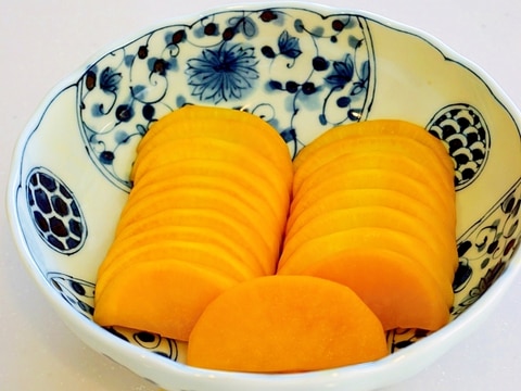 簡単に黄色い沢庵が!手作りたくあん